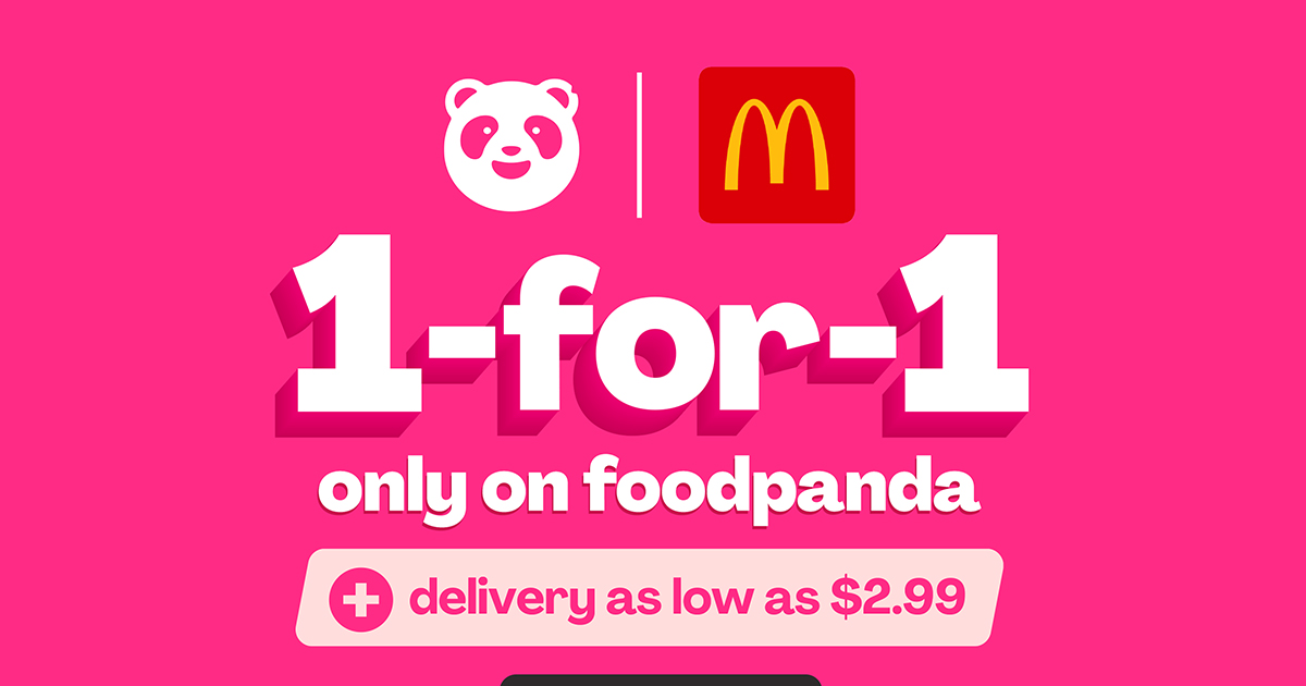 McSpicy, McMuffin and more go 1-for-1 as foodpanda rolls out month long McDonald’s deal feast in Singapore - Alvinology