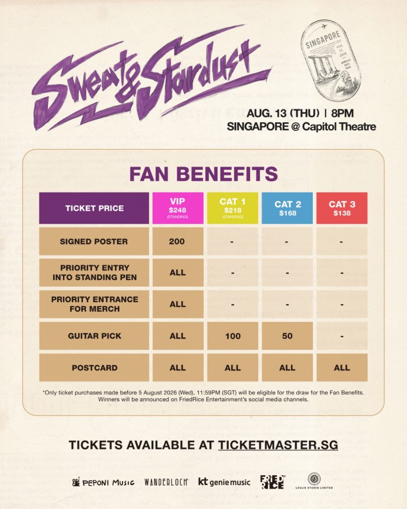 JANNABI Set for Singapore Debut With First Asia Tour ‘Sweat & Stardust’ at Capitol Theatre in August 2026 - Alvinology