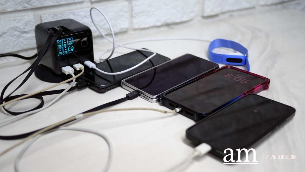 Goodbye Cable Jungle: The Joyroom Podix Tri-Magnetic 140W 5-in-1 Charging Station Reclaims Your Desk with Retractable Cables and a Smiley Face - Alvinology