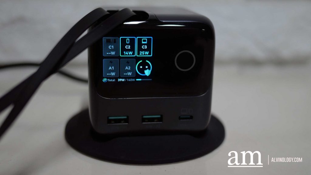 Goodbye Cable Jungle: The Joyroom Podix Tri-Magnetic 140W 5-in-1 Charging Station Reclaims Your Desk with Retractable Cables and a Smiley Face - Alvinology