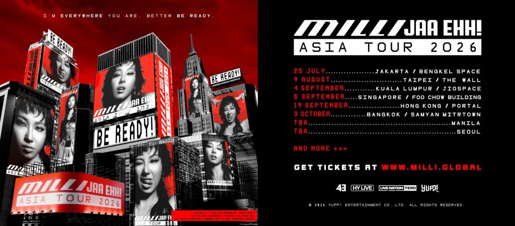 Thai Rap Star MILLI Brings First Solo Asia Tour to Singapore This September - Alvinology