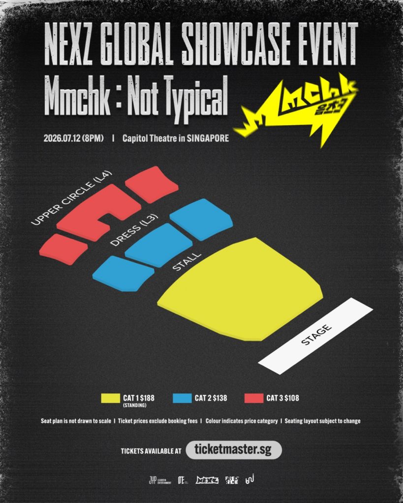 NEXZ Heads to Singapore for First Ever Showcase Event This July at Capitol Theatre - Alvinology