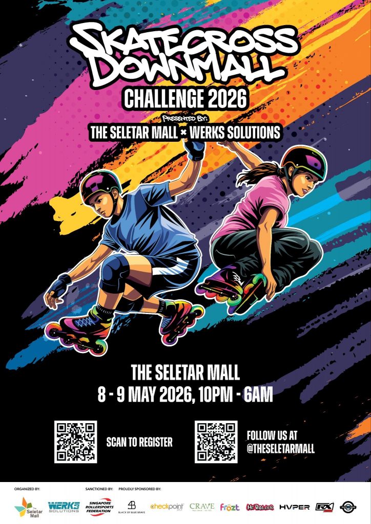 The Seletar Mall Rolls Out Singapore’s First Overnight Skatecross Downmall Challenge - Alvinology