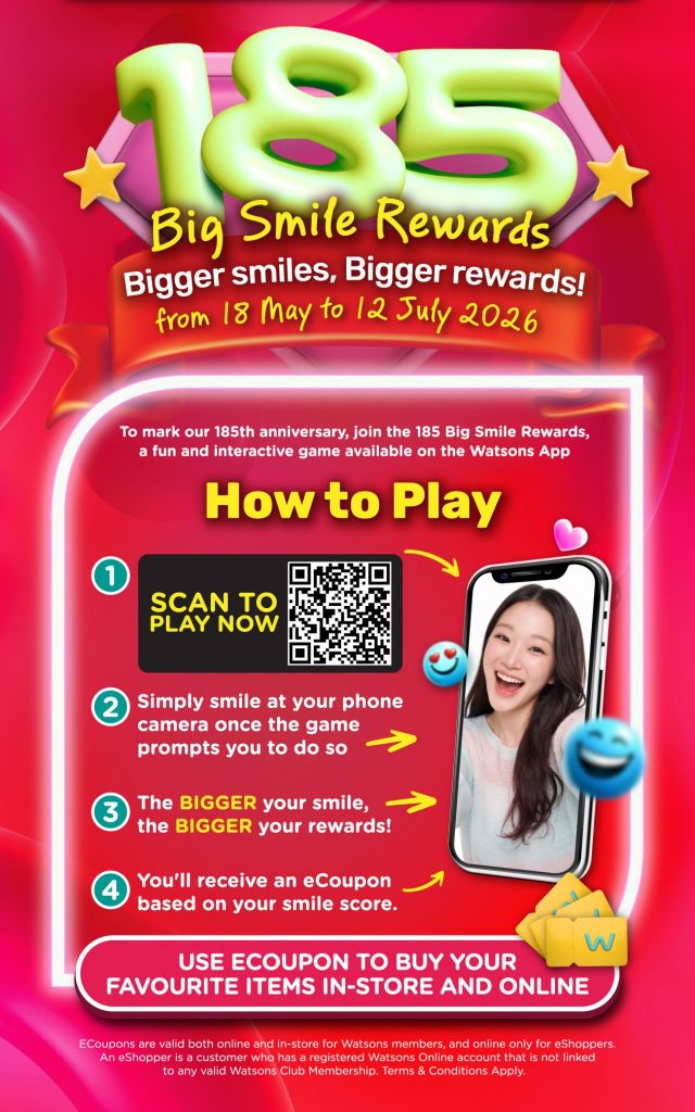 Watsons Marks 185 Years with Product Heroes, Smile Rewards and Buy 1 Get 1 Free Deals Watsons Marks 185 Years with Product Heroes, Smile Rewards and Buy 1 Get 1 Free Deals - Alvinology