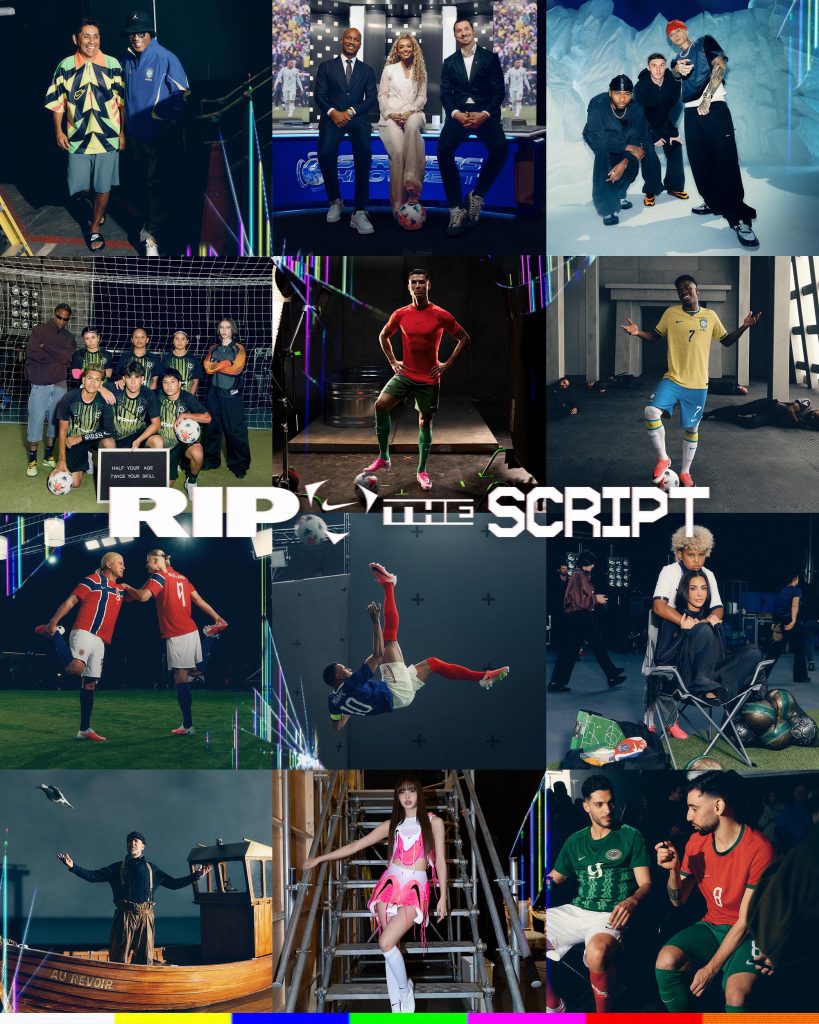 Nike Launches “Rip the Script”, A High Energy Football Universe Celebrating Creativity, Instinct and Fearless Play - Alvinology