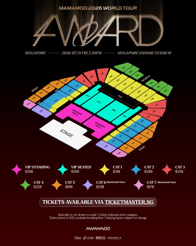 MAMAMOO Brings 12th Anniversary World Tour to Singapore This July with One Night Only Concert MAMAMOO Brings 12th Anniversary World Tour to Singapore This July with One Night Only Concert - Alvinology