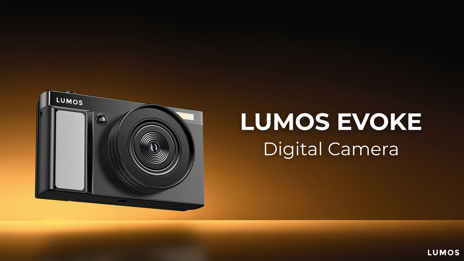 LUMOS EVOKE is an affordable S$149 digital camera designed for everyday photography, featuring 64MP photos, 4K video and built-in creative filters.