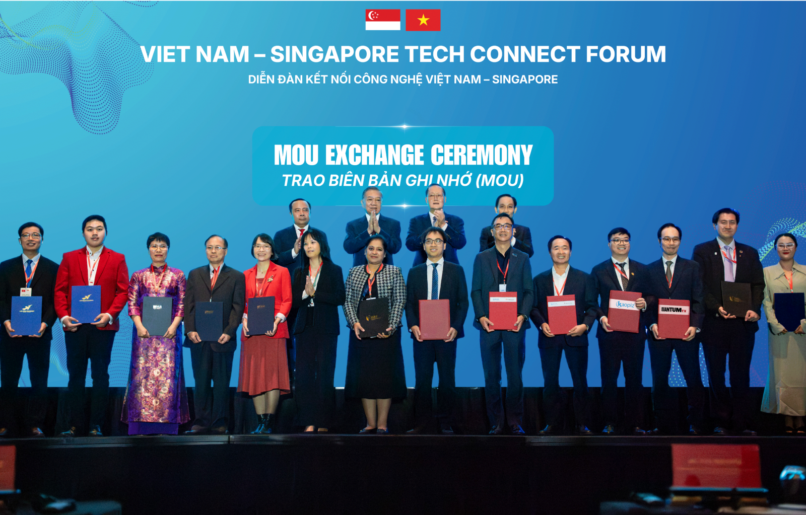 Kaopiz and QuantumTX Sign MOU to Co-Develop AI-Powered IoT Healthcare Solutions for Asia’s Aging Population Kaopiz × QuantumTX sign MOU at Vietnam–Singapore Tech Connect Forum to co-develop next-generation healthcare solutions