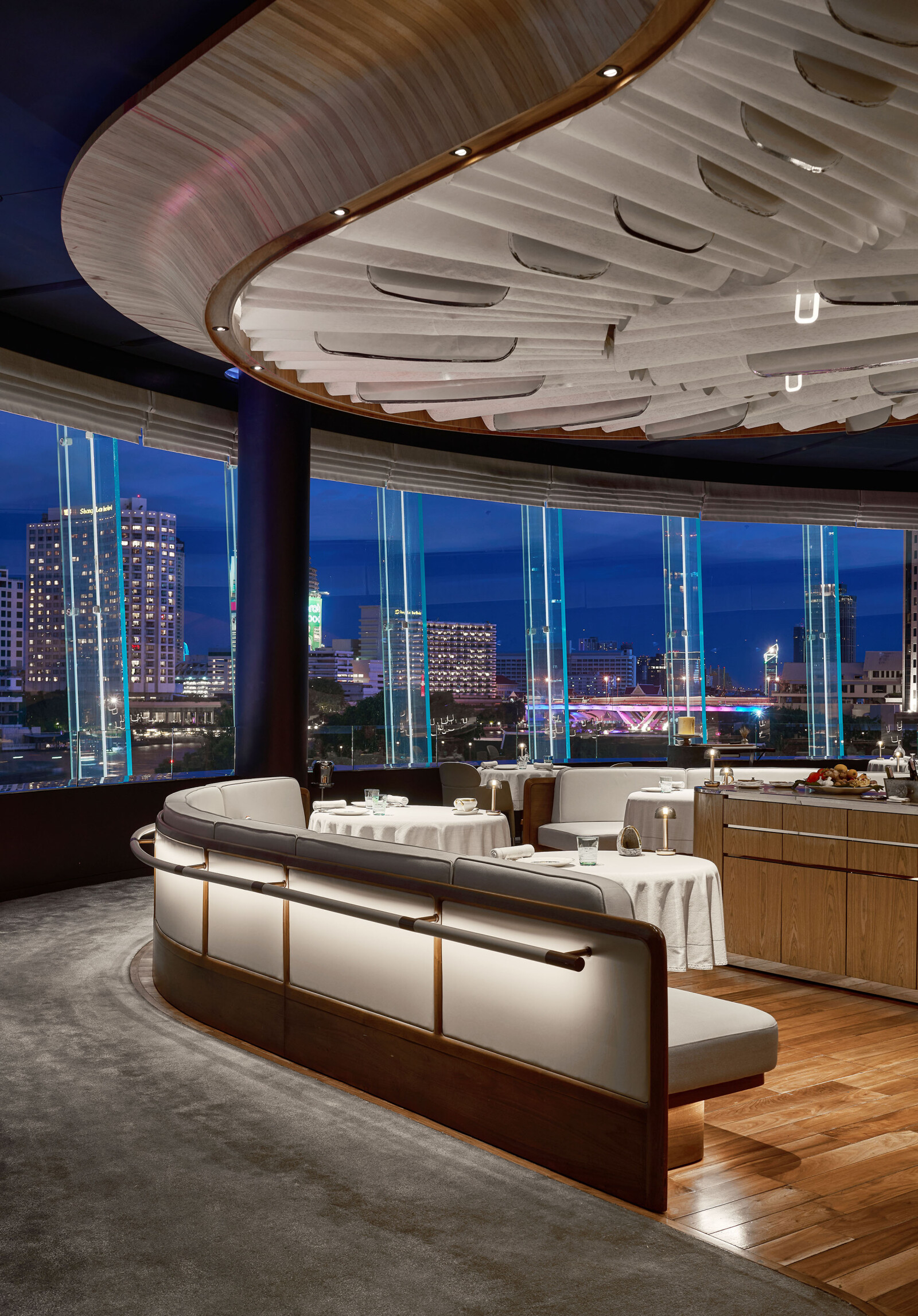 Blue by Alain Ducasse Continues Award-Winning Momentum, Showcasing Bangkok on the Global Gastronomic Stage Blue by Alain Ducasse at ICONSIAM, Bangkok, Thailand