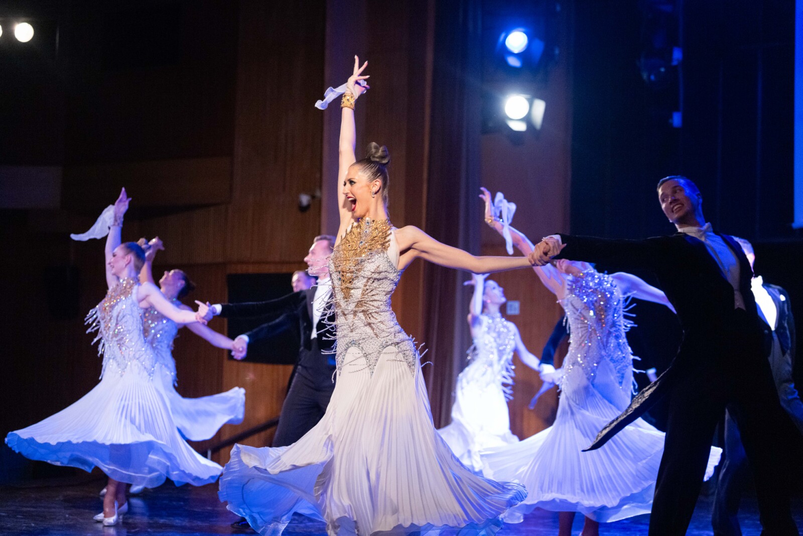 Audiences in New Delhi and Bengaluru were mesmerized by the elegance and precision of the BYU Ballroom Dance Company's performances.