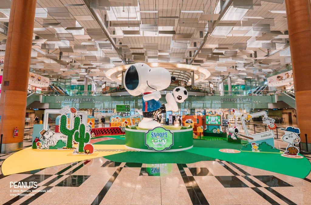 Ready, Sweat, GO! Snoopy and His Siblings Take Over Changi Airport with Sports-Themed Fun This June School Holidays - Alvinology