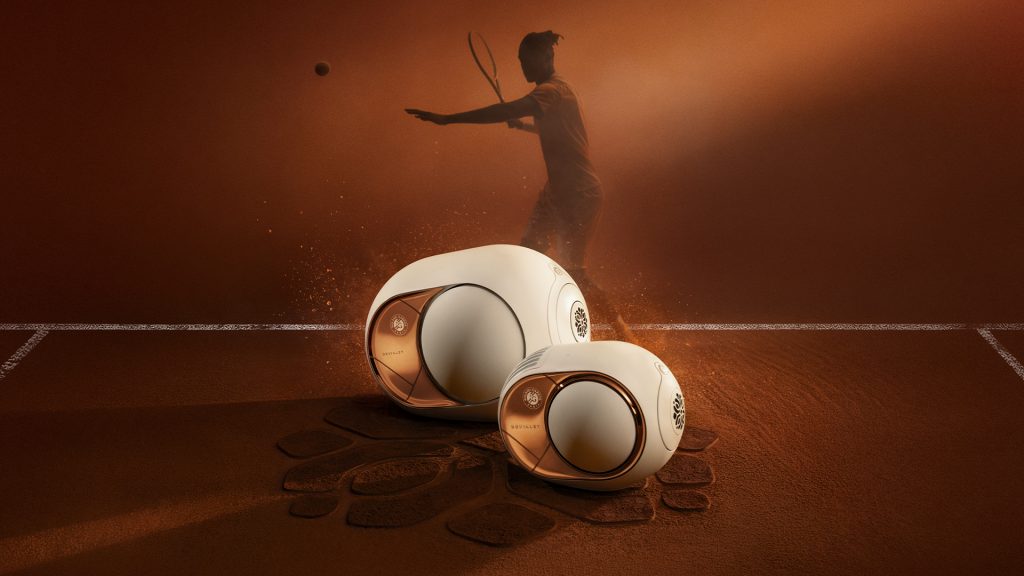 Devialet and Roland Garros Serve Up Exclusive Phantom Ultimate Collector's Edition Inspired by the Legendary Clay Courts - Alvinology