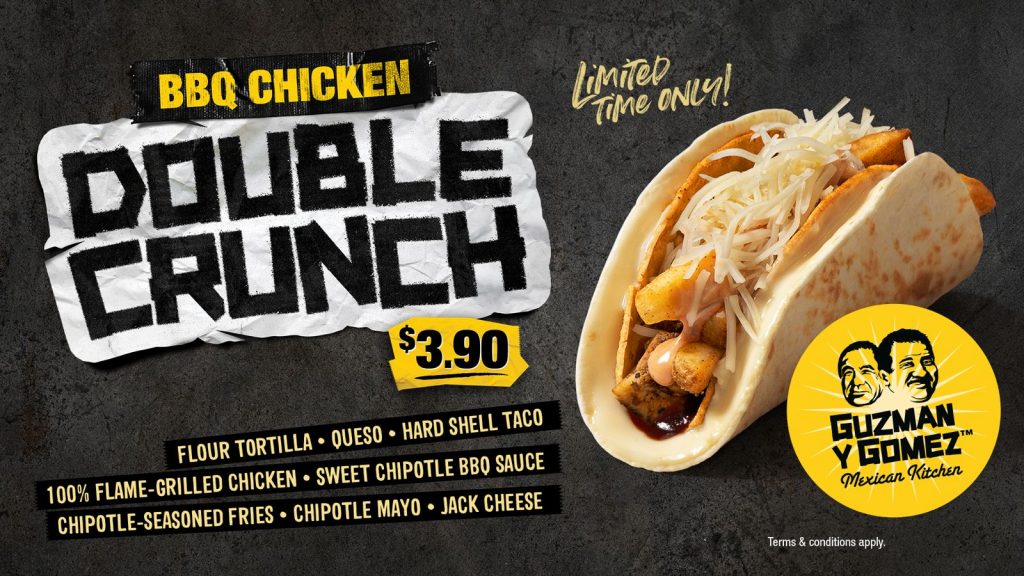 NEW BBQ Chicken Double Crunch Taco: Double the Crunch and Zero Guilt as GYG Drops Their Wildest Limited Time Menu Item Yet - Alvinology