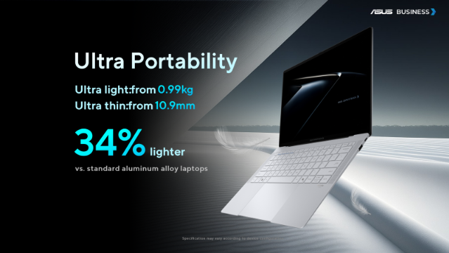 ASUS Unveils ExpertBook Ultra, Bringing AI Power, Enterprise Security and Extreme Portability to Modern Professionals ASUS Unveils ExpertBook Ultra, Bringing AI Power, Enterprise Security and Extreme Portability to Modern Professionals - Alvinology