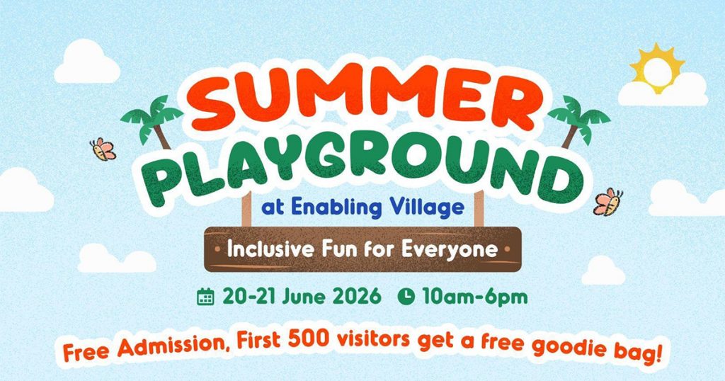 SG Enable Launches First “Summer Playground” at Enabling Village with Inclusive Family Fun, Workshops and Sensory Experiences - Alvinology