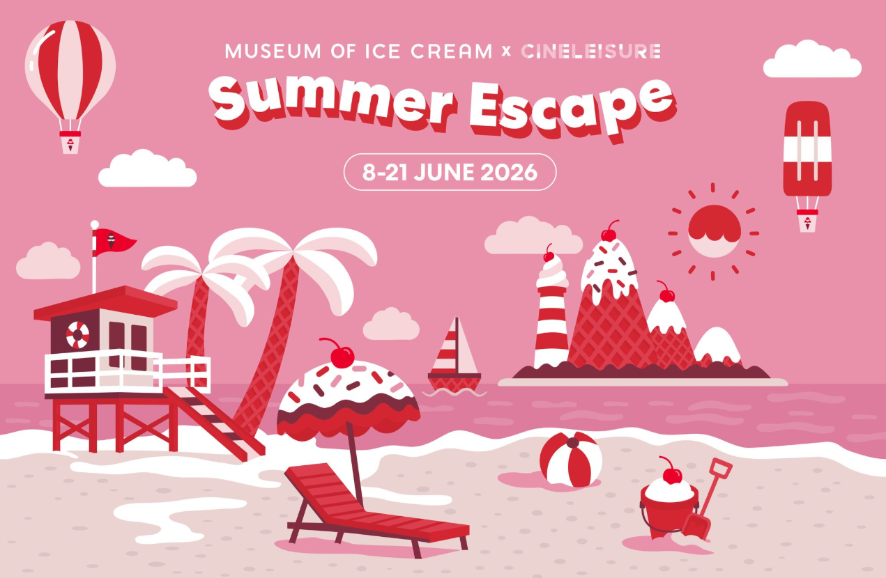 Museum of Ice Cream Turns Cineleisure Into a Pink Summer Playground This June - Alvinology