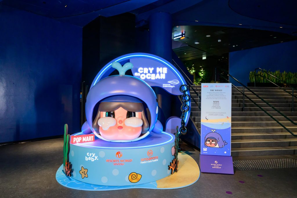CRYBABY Makes a Splash at Singapore Oceanarium with First Ever Oceanarium-Themed Activation CRYBABY Makes a Splash at Singapore Oceanarium with First Ever Oceanarium-Themed Activation - Alvinology