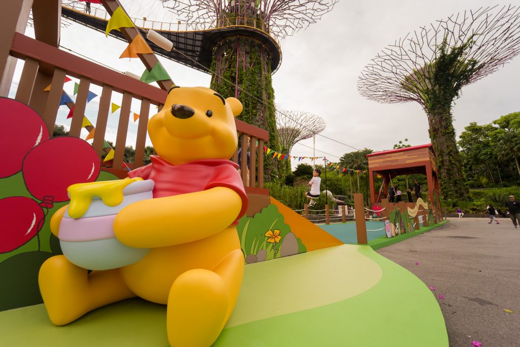 100 Years of Winnie the Pooh Celebrated at Gardens by the Bay Children’s Festival with First Ever Zipline and Giant Inflatable Parade - Alvinology