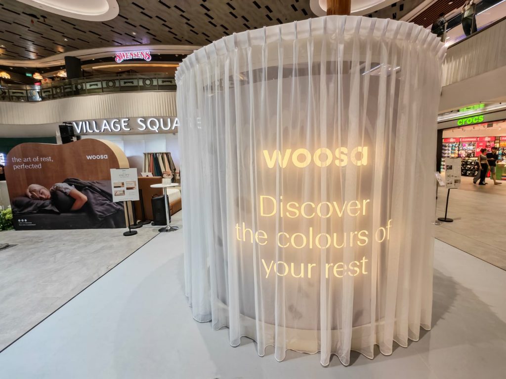 Sniff Out Better Sleep at Woosa's Dream Assembly Pop Up at Waterway Point - Alvinology