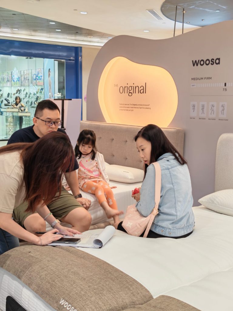 Sniff Out Better Sleep at Woosa's Dream Assembly Pop Up at Waterway Point - Alvinology