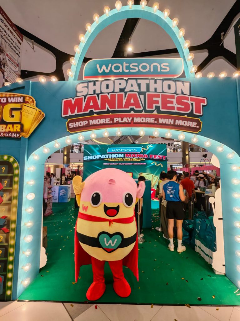 Watsons Shopathon Mania Fest Returns with Gold Bar Giveaways, 7,000 Prizes and Up to 70% Off Deals - Alvinology