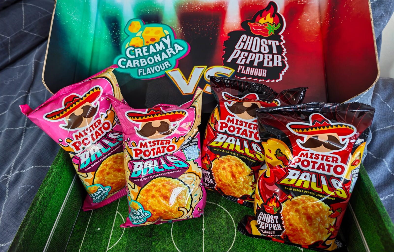 Spice Or Comfort: Mister Potato Introduces Ghost Pepper And Creamy Carbonara Potato Balls - Alvinology