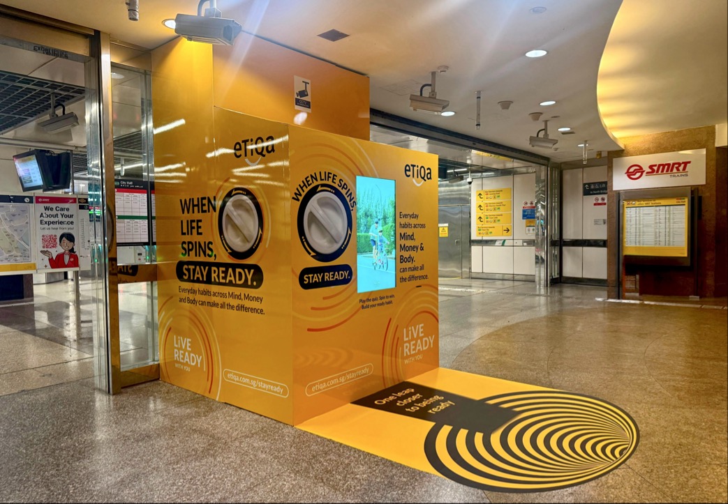 Etiqa Insurance Singapore "When Life Spins, Stay Ready" Campaign