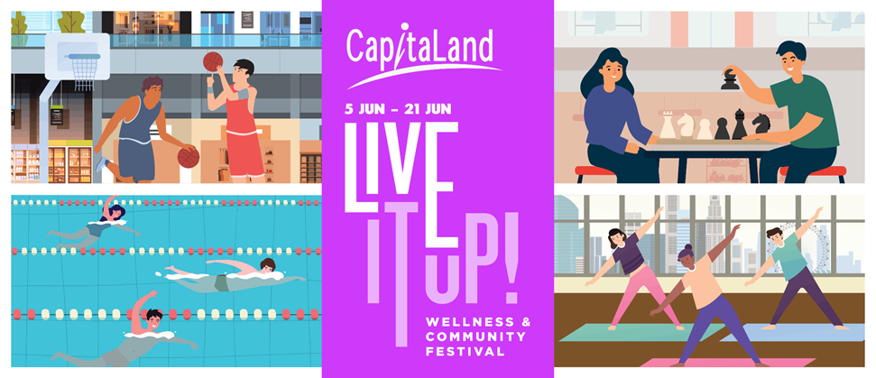 CapitaLand’s Live It Up! Returns with 17 Days of Wellness, Fitness and Community Activities Across Its Malls - Alvinology