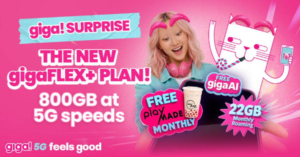 giga! Unveils gigaFLEX+ Youth Plan with Unlimited AI Access, 5G Data and Perks from $13.90 a Month - Alvinology