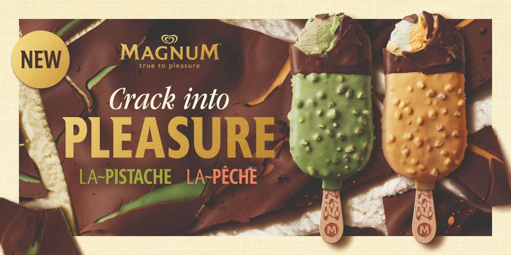 Magnum Unveils Couture Inspired Signature Ice Cream Range with La Pistache and La Pêche in Singapore - Alvinology