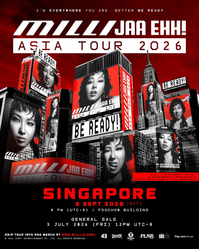 Thai Rap Star MILLI Brings First Ever Solo Singapore Concert This September, Tickets Go on Sale 3 July - Alvinology
