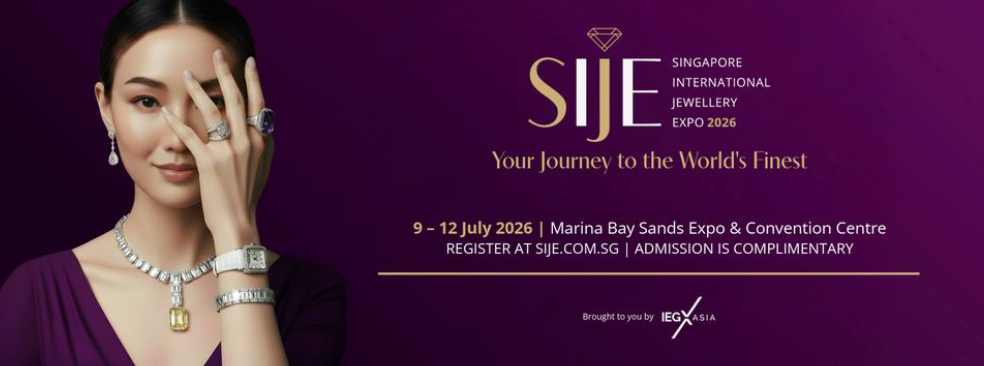 SIJE 2026 Returns as Its Largest Edition Yet, Headlining Inaugural Singapore Diamond & Jewellery Week - Alvinology