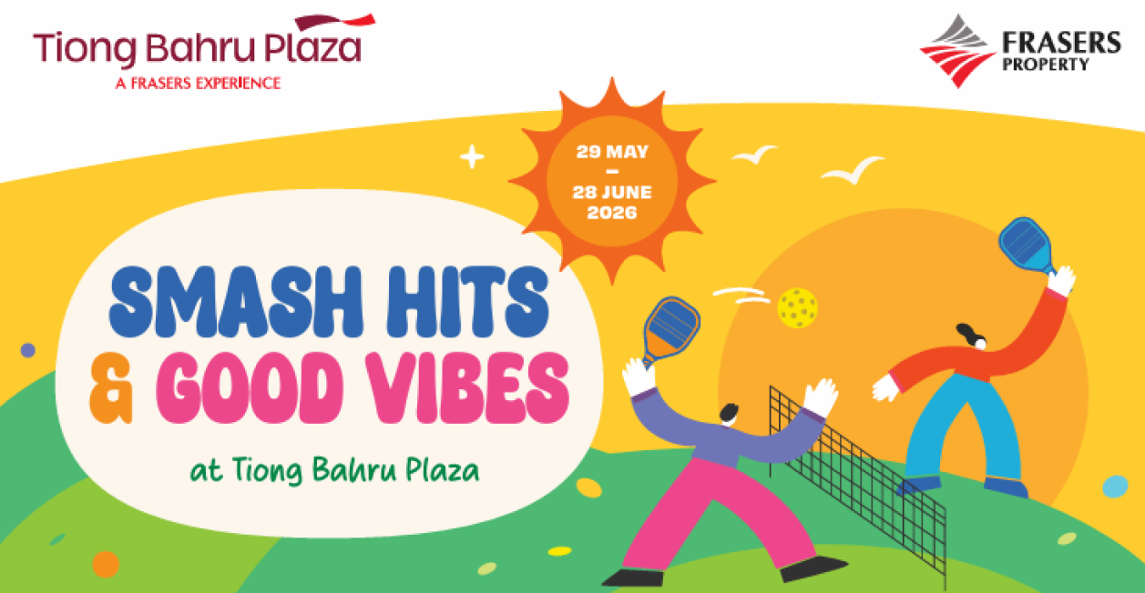 Tiong Bahru Plaza Brings Back Pickleball Playground With Tournaments, Kids Camp and Community Activities This June - Alvinology