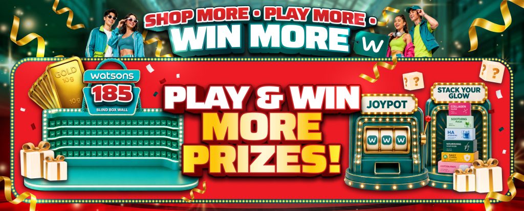 Watsons Shopathon Mania Fest Returns with Gold Bar Giveaways, 7,000 Prizes and Up to 70% Off Deals - Alvinology