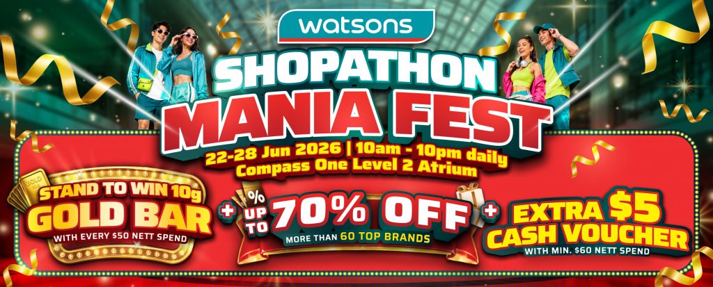 Watsons Shopathon Mania Fest Returns with Gold Bar Giveaways, 7,000 Prizes and Up to 70% Off Deals - Alvinology