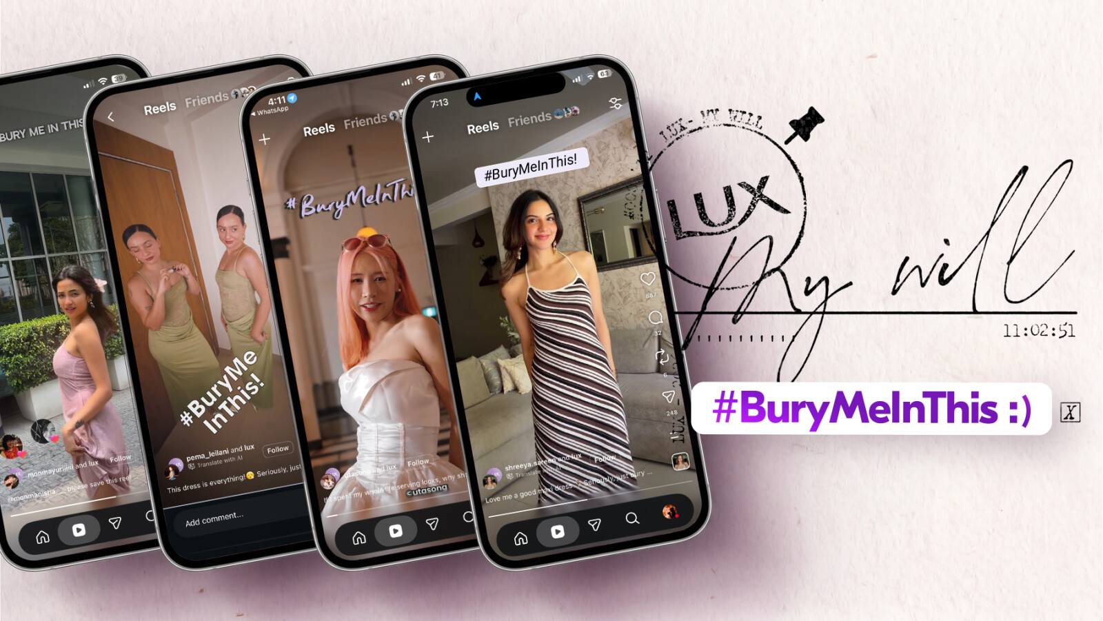 #LUXMyWill: Beauty Brand LUX Turns "#BuryMeInThis" From Social Media Trend Into Legal Declaration
