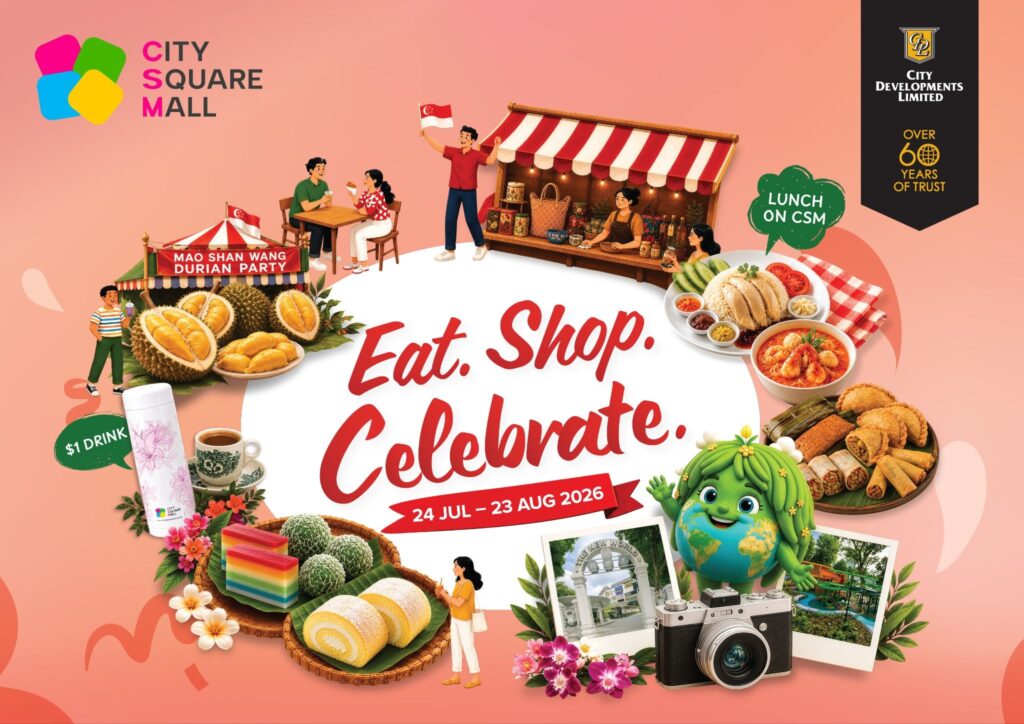 City Square Mall Celebrates SG61 with Month Long National Day Festival Packed with Deals, Entertainment and Community Activities City Square Mall Celebrates SG61 with Month Long National Day Festival Packed with Deals, Entertainment and Community Activities - Alvinology