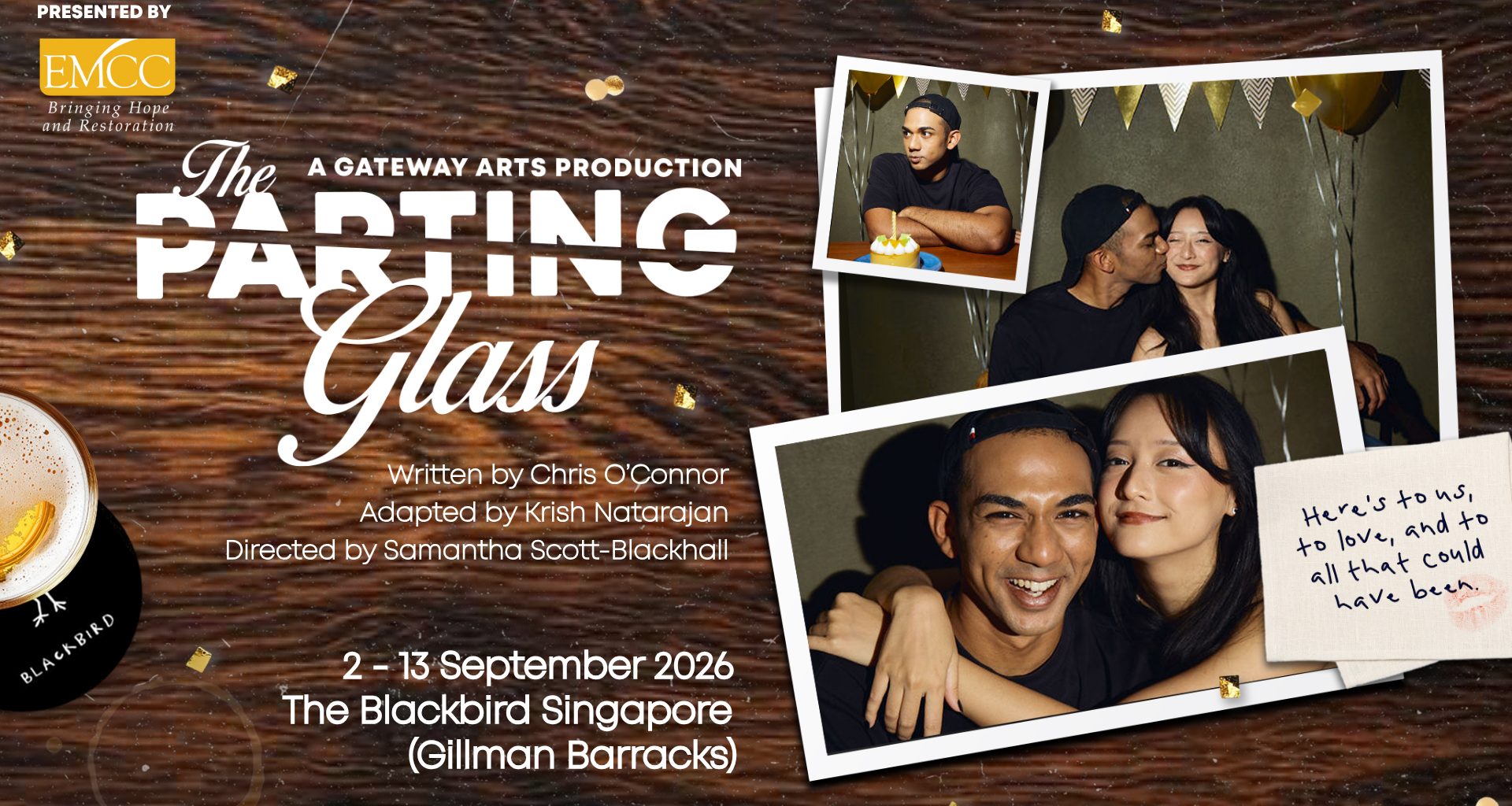 Gateway Arts Brings Immersive Theatre to Gillman Barracks with The Parting Glass - Alvinology