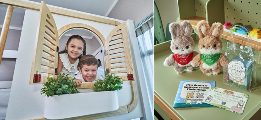 Great World Residences Unveils Gracie & Spencer's Secret Hideout Family Apartment with Heveya Bedding Great World Residences Unveils Gracie & Spencer's Secret Hideout Family Apartment with Heveya Bedding - Alvinology