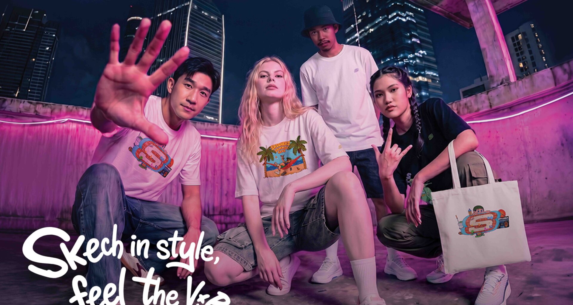 Skechers Teams Up with Cloakwork for Limited Edition SkechVibe Collection Inspired by Street Art - Alvinology