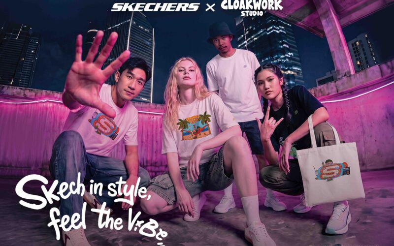 Skechers Teams Up with Cloakwork for Limited Edition SkechVibe Collection Inspired by Street Art - Alvinology
