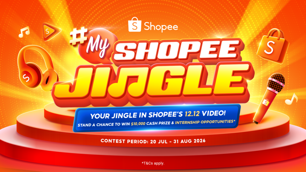 Shopee Launches #MyShopeeJingle Contest with S$10,000 Prize and Chance to Feature in 12.12 Campaign - Alvinology