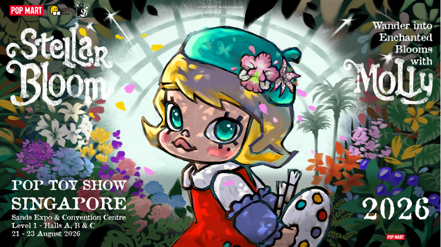 MOLLY's 20th Anniversary Takes the Spotlight at POP TOY SHOW Singapore 2026 - Alvinology