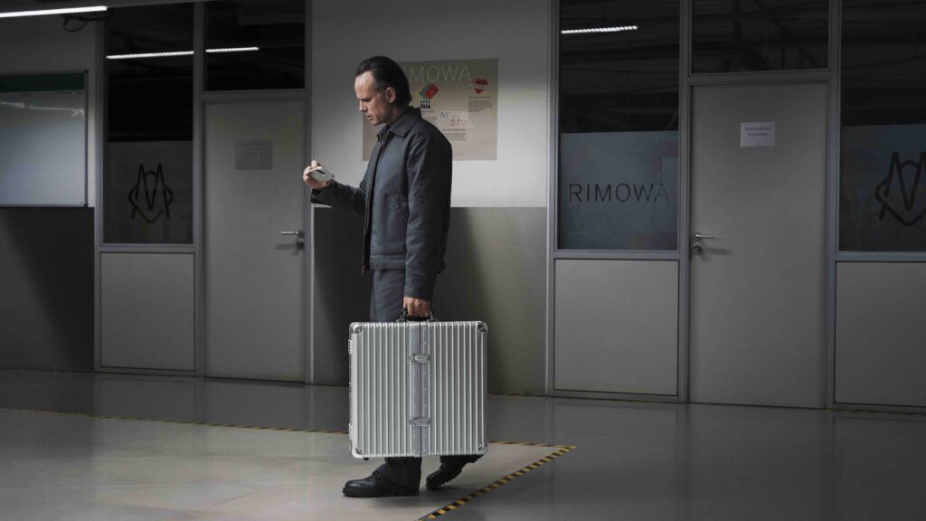 RIMOWA Unveils Limited-Edition Aluminium Dartboard Case with Walton Goggins Fronting New Campaign - Alvinology