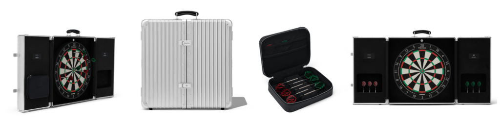 RIMOWA Unveils Limited-Edition Aluminium Dartboard Case with Walton Goggins Fronting New Campaign - Alvinology