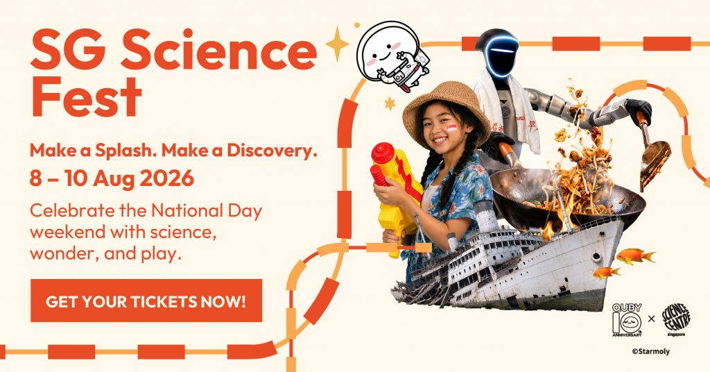 Science Centre Singapore Offers Free Admission for SG Science Fest 2026 During National Day Weekend Science Centre Singapore Offers Free Admission for SG Science Fest 2026 During National Day Weekend - Alvinology