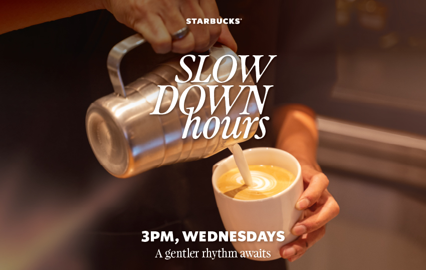 Starbucks Singapore Introduces Weekly "Slowdown Hours" as It Celebrates 30th Anniversary - Alvinology