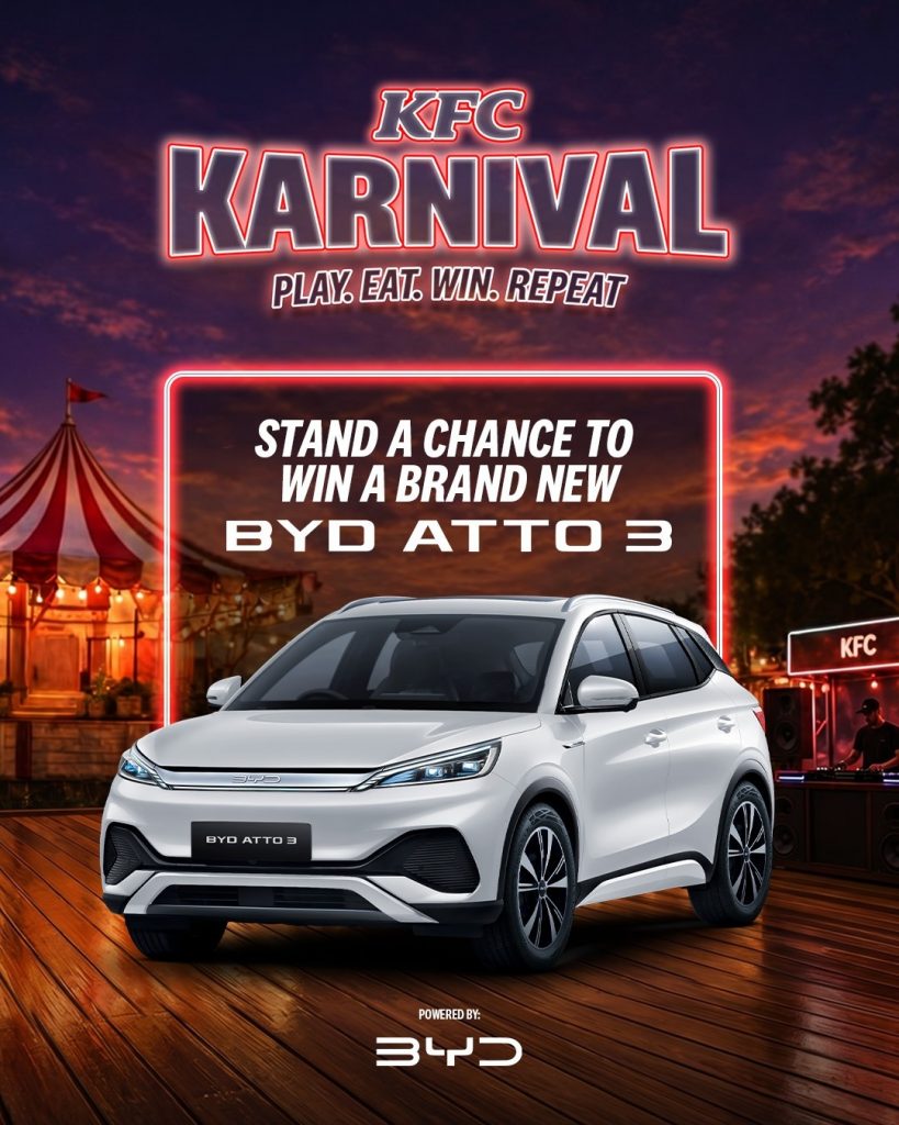 Eat All You Can And Win A BYD Atto 3 At The Inaugural KFC Karnival In Singapore - Alvinology
