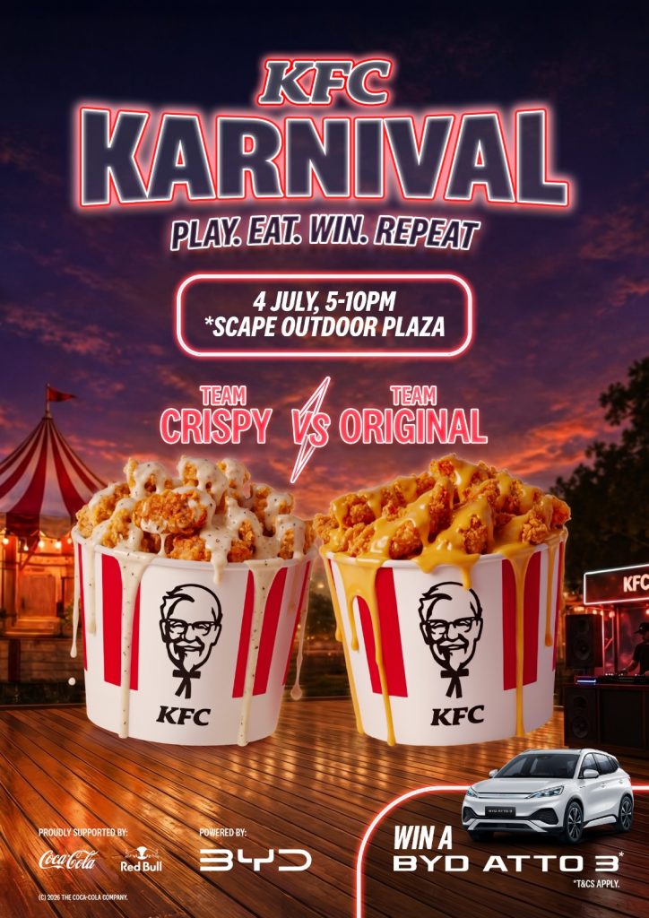 Eat All You Can And Win A BYD Atto 3 At The Inaugural KFC Karnival In Singapore - Alvinology