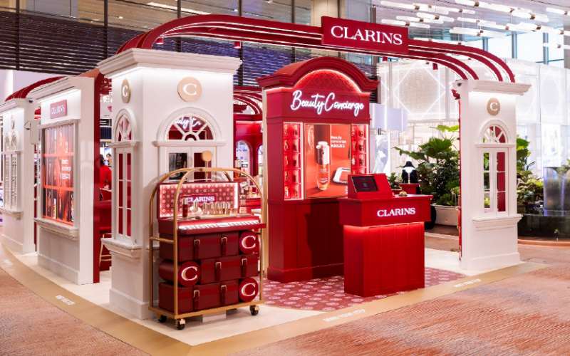 Clarins Debuts Changi First Beauty Concierge Experience at Singapore Changi Airport - Alvinology